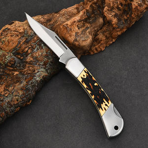 سكين قابل للطي من الفولاذ المقاوم للصدأ محمول للبيع بالجملة من المصنع للدفاع عن النفس والتخييم للبقاء على قيد الحياة - Product Image 4