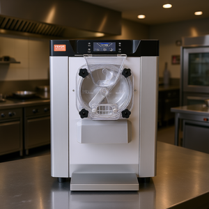 Máquina de helados comercial Vevor de 12 L/H, 4.5L, acero inoxidable, panel LED, autolimpieza, preenfriamiento para fábrica de alimentos congelados - Product Image 2