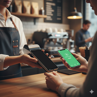 Terminal de Pago Móvil Sunmi V3 V3H de 6.75 Pulgadas, Android 13, Escáner de Código QR Portátil, para Camiones de Comida y Pequeñas Empresas