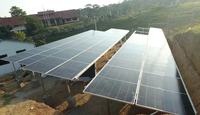 Système de support de poteau au sol pour panneaux solaires photovoltaïques Zn-Al-Mg à rendement élevé (ROI)