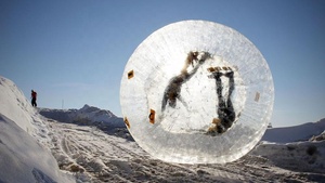 WINSUN Ballon gonflable en PVC TPU, ballon gonflable Zorb, ballon à bulles pour hamster, jeu de ballon à rebond en plein air - Product Image 6