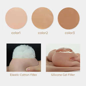 Combinaison Vagin en Silicone Forme Sein avec Bras Ventes à Bas Prix Faux Gros Seins Sissy Élastique en Silicone Combinaison Complète en Silicone pour Travesti - Product Image 4