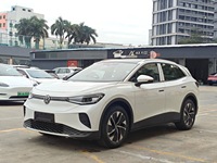 Vente en gros ID.4 CROZZ SUV électrique compact à propulsion arrière, conduite à gauche, intérieur sombre, caméra arrière, pneus R19