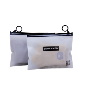 Venta al por Mayor de 100 Bolsas de Polietileno/EVA con Cierre, Acabado Mate Esmerilado, para Zapatos y Calcetines, Biodegradables, Reciclables, Color Personalizado, Serigrafía - Product Image 1