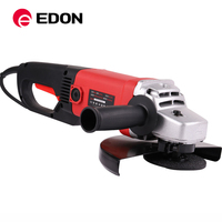 Meuleuse d'angle électrique EDON AG230-2000 220-240v, 220v 6500RPM rouge et noire, outil électrique