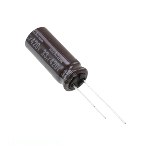 Condensateur original CAP ALUM 33UF 20% 420V RADIAL TH Through Hole UCYW6330MHD 33 uF - Product Image 1