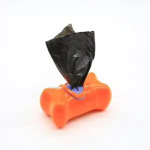 100% Biodegradable Plastic Dog Waste Poop Bags Poop Compostable Eco Biodegradable Pet Doggy Poop Bag Custom Printing Logo