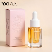 Flacon en verre de 10 ml et 15 ml avec bouchon compte-gouttes, flacons compte-gouttes transparents pour huiles essentielles, vente en gros de flacons compte-gouttes en verre de luxe pour huiles capillaires