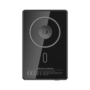 <span class=keywords><strong>Prix</strong></span> de gros d'usine 5000mah Banque d'alimentation magnétique Banque d'alimentation portable sans fil pour téléphone avec support pour téléphone - Product Image 1