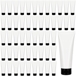 Botellas de Plástico Transparente con Tapón de Presión, Envases Vacíos para Almacenamiento de Cosméticos, para Cuidado de la Piel, Muestras de Ducha, Envases para Lociones y Champús - Product Image 2