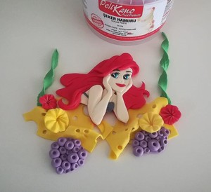 ฟองดองน้ำตาลสีฟ้าสำหรับตกแต่งเค้ก,ใช้สำหรับทำเค้กและทำเค้ก - Product Image 4