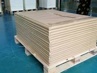 Papier sulfurisé double face résistant à la chaleur, non blanchi, de qualité alimentaire, blanc naturel, vente en gros pour fabricants (500 feuilles)