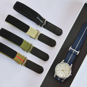 Цельный ремень безопасности ремни для Samsung Galaxy <span class=keywords><strong>Watch</strong></span> 20 мм 22 мм Спортивные липучки нейлоновые ремешки для смарт-часов и аксессуаров - Product Image 5