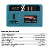 Onduleur de batterie prix usine DC18V-21V à AC 220V accessoires d'outils électriques DeWalt Makita Milwaukee