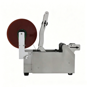 MT 50 Auto Cans Round <b>Sticker</b> Bottle Labeling Machine Labeler Food Self Adhesive Glass Jar Cheap - Product Image 2