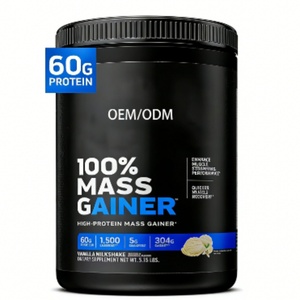 โปรตีนเพิ่มน้ำหนักสำหรับผู้ชายและผู้หญิง ยอดขายดีแบบ OEM/ODM โปรตีนผงสำหรับเพิ่มน้ำหนักและสร้างกล้ามเนื้อ - Product Image 1