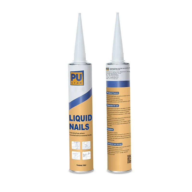 High Bonding Fast Dry Strong Glue Adhesive Construction Liquid Nail Renz50