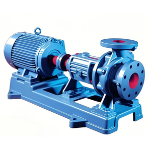 Pompe à eau électrique de haute qualité, pompe centrifuge horizontale à aspiration axiale pour eau propre, support OEM - Product Image 1