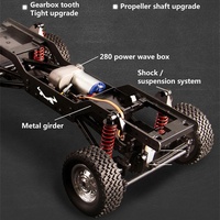 MN78 MN-78 1/12ème échelle 2.4G Proportionnel Diecast RTR Tout-terrain Escalade Télécommande Camion Trophy RC Crawler pour garçons Jouets Cadeaux