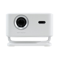 Correcteur de keystone automatique, support gimbal intégré, 1 Go + 8 Go, Android, Wi-Fi double bande 5G, haut-parleur intégré, écran jusqu'à 200 pouces