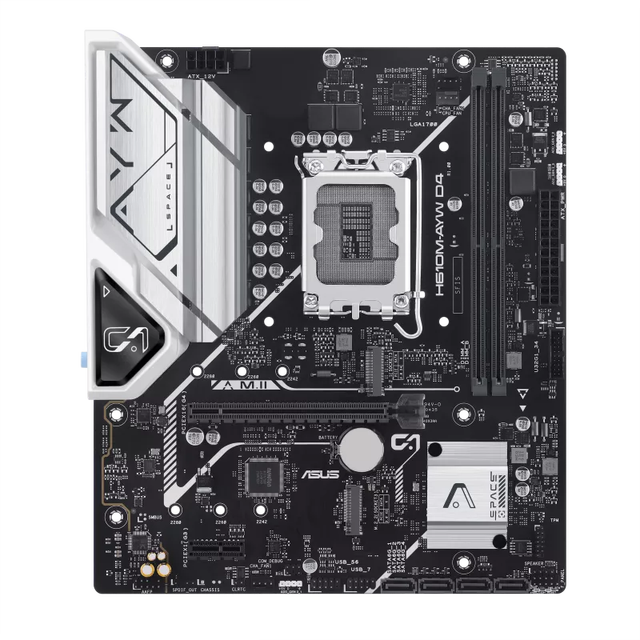 a SUS H610M-AYW D4 LGA 1700 Gaming Motherboard Support intel 128G Motherboard
