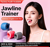 Bestseller transfrontalier : Entraîneur masséterien en silicone, Exerciceur musculaire facial, Dispositif de mastication pour la mâchoire