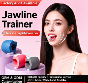 Bestseller transfrontalier : Entraîneur masséterien en silicone, Exerciceur musculaire facial, Dispositif <span class=keywords><strong>de</strong></span> mastication pour la mâchoire - Product Image 1