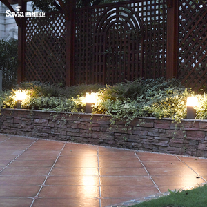 Savia-luz de poste y jardín decorativa para exteriores, Ip65, impermeable, de aluminio, para Calle, patio, camino, césped, 9w, Savi - Product Image 4