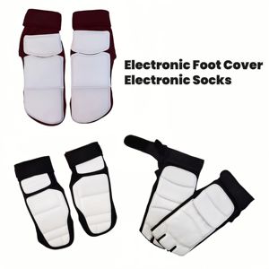 डब्ल्यूटी प्रमाणित वेचैम्प इलेक्ट्रॉनिक तायक्वोंडो स्कोरिंग सिस्टम पूरा सेट हेड चेस्ट फुट प्रोटेक्टर प्रतियोगिता के लिए - Product Image 5