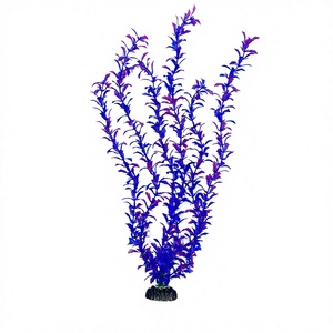 52cm <span class=keywords><strong>Pas</strong></span> <span class=keywords><strong>Cher</strong></span> Durable <span class=keywords><strong>Aquarium</strong></span> En Plastique Plante Idéal Fish Tank Décoration - Product Image 5