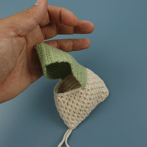 Adornos zongzi tejidos a mano, <span class=keywords><strong>monederos</strong></span> <span class=keywords><strong>de</strong></span> lana hechos a crochet <span class=keywords><strong>para</strong></span> el Festival del Barco Dragón, se pueden usar como bolsitas portátiles. - Product Image 4