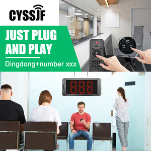 待ち時間を短縮するためのLCDキューイングシステム、銀行、クリニック、公共サービスホール、CE認定のリコール/次/最後の機能 - Product Image 5