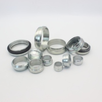 Bague coupante RL/RS en acier au carbone Connecteur hydraulique métrique léger et lourd Parker Ermeto Raccord DIN Bague coupante PSR L/S MANCHON