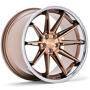 ล้อแม็กซ์อะลูมิเนียมฟอร์จขอบโครเมียม ขนาด 18-22 นิ้ว 5x114.3 5x120 สำหรับ Dodge Charger ขอบลึกสีดำด้าน - Product Image 5
