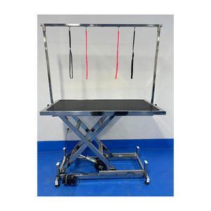 メーカー獣医カスタム調整可能電気リフティングトリミングテーブルステンレス鋼プロフェッショナルペットグルーミングテーブル - Product Image 4