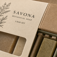 Boîtes à savon de voyage personnalisées faites à la main, recyclables, imperméables, avec dorure à chaud, pelliculage mat et gaufrage, pour savons cosmétiques et poudres en vrac