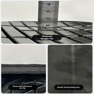 <span class=keywords><strong>Espinilleras</strong></span> de Fútbol Acolchadas de PU para Hombre, Mujer y Jóvenes, Antideslizantes, de Silicona, Transpirables, Ligeras, Anti-Impacto, OEM - Product Image 4