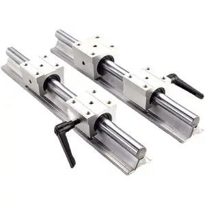 SBR10UU SBR12UU SBR16UU SBR20UU CNC Rail de guidage de mouvement linéaire en aluminium