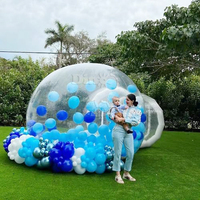 Dôme gonflable transparent pour location de fête, mariage, avec garantie d'un an