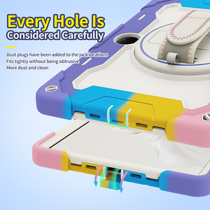 Rugged chống sốc trường hợp đối với Honor Pad 9 với tay dây đeo vai vành đai 360 xoay đứng - Product Image 3