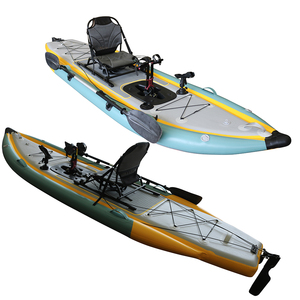 <span class=keywords><strong>Kayak</strong></span> de Pesca Inflable Plegable de PVC con Pedales, 3.6m, para Ríos y Pesca en el <span class=keywords><strong>Mar</strong></span>, Capacidad para 1 Persona, Ecológico - Product Image 5