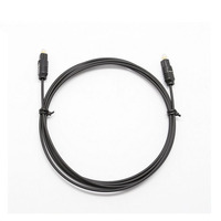 Cable de Audio Óptico Digital SPDIF Chapado en Oro, de Cobre Puro, Tipo Toslink M/M, para Cine en Casa, Barra de Sonido, Reproductores Blu-ray y Computadora