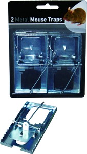 Piège à rats en métal réutilisable, piège à souris robuste à déclenchement rapide, contrôleur de parasites efficace pour la maison et le garage - Product Image 2