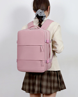 Sac à dos de cabine Ryanair imperméable, durable, léger et décontracté de 15,6 pouces avec compartiment pour ordinateur portable 40x30x20