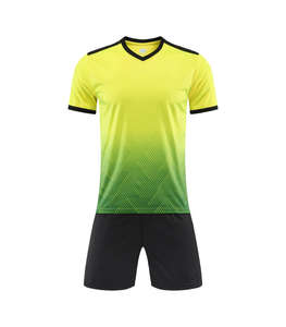 Сетчатая дышащая оптовая продажа 100% Полиэстеровая Национальная футбольная одежда сублимационная футбольная Майка набор на заказ Мужская Футбольная форма - Product Image 2