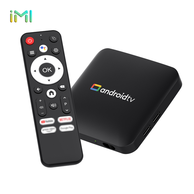 Hot-selling IMI Set Top Box 4K Tvbox Android 14 Smart Android TV Box Voice RCU Android Box Tv