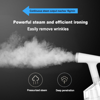 Machine à repasser suspendue à la vapeur 800W, mini défroisseur Vertical portable pour vêtements de voyage, vente en gros