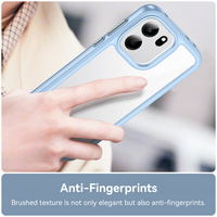 Coque de téléphone transparente en TPU + acrylique pour OPPO A6K/K14/K14X/A6X/Reno16 avec cadre de caméra surélevé, ajustement fin et protection anti-chute