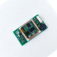 Module de lecteur RFID double fréquence 40*22mm, module intégré de lecteur de carte avec interface TTL UART à large plage de tension pour système de contrôle d'accès