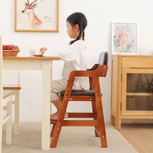 Chaise d'étude ergonomique moderne pour enfants, réglable en hauteur, en bois, pour la maison, l'école, le salon - Product Image 4